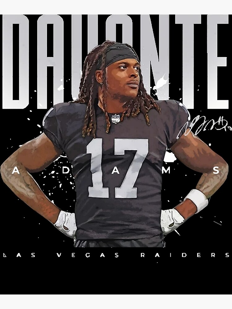 Buy Davante Adams Las Vegas Raiders NFL Football Poster Online in