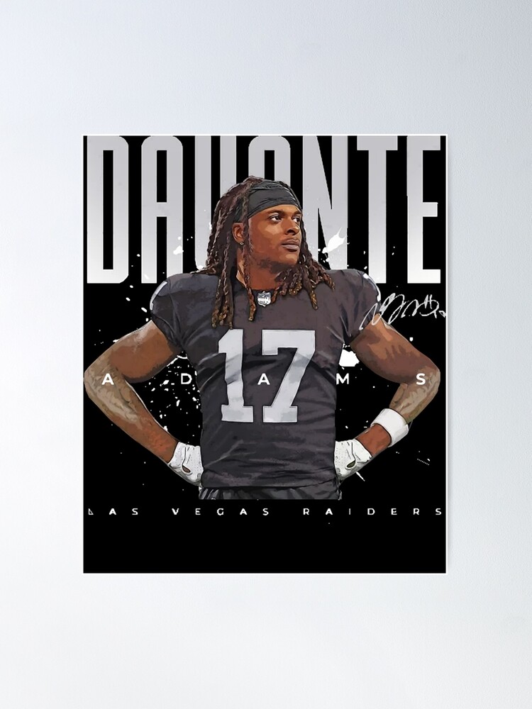 Buy Davante Adams Las Vegas Raiders NFL Football Poster Online in