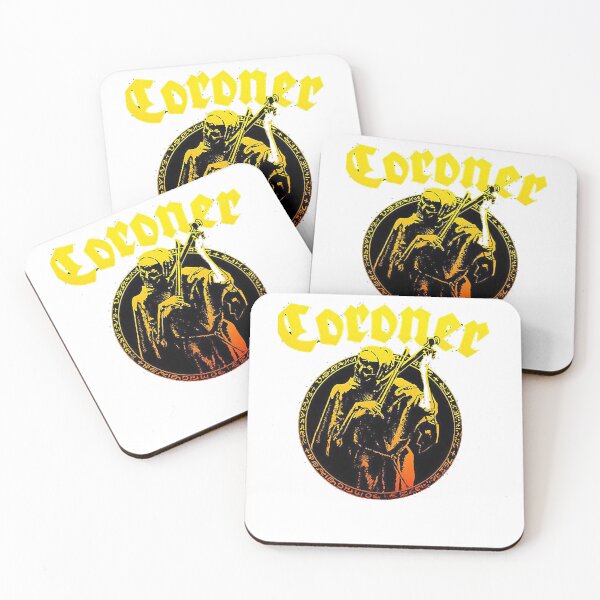 Item preview, coroner thrash designed and sold by FleurDodier.
