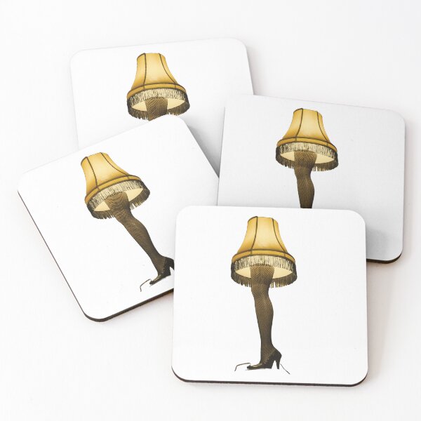 Item preview,  A Christmas Story Tinted Light Iconic Leg Lamp in Silhouette Black Shoes designed and sold by NadeenInspires.