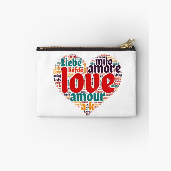 Item preview, Love in Every Language - Heart designed and sold by MyDearWorld.