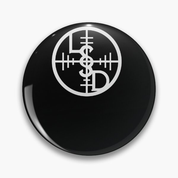 Item preview, LSD Classic Reticle on black Classic designed and sold by rapavicavadab.
