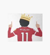 Mo Salah Egyptian King Liverpool FC Design Art Board