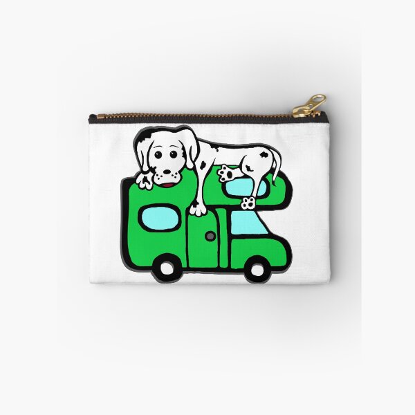 Item preview, Dolce Bronco dog on green motorhome designed and sold by Ladvarian.