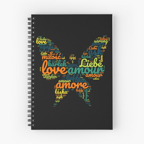 Item preview, Love in Every Language - Butterfly designed and sold by MyDearWorld.