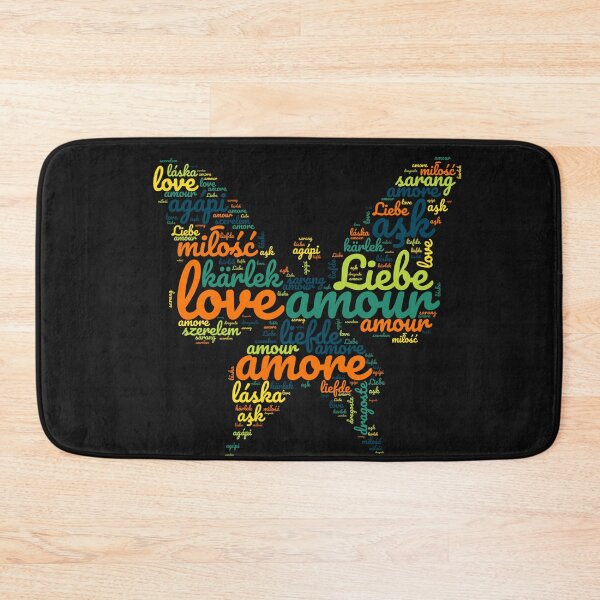 Item preview, Love in Every Language - Butterfly designed and sold by MyDearWorld.