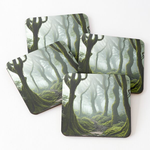 Item preview, Moss-Covered Twisted Trees designed and sold by D3monic.