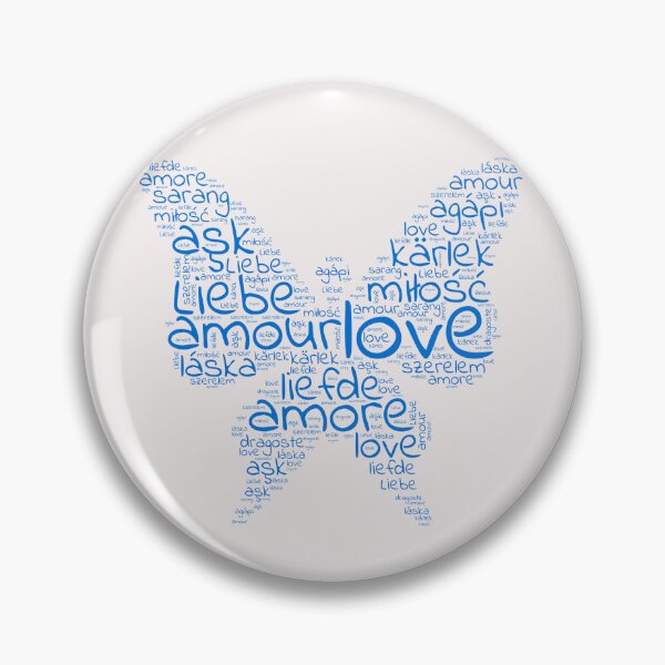 Item preview, Love in Every Language - Butterfly designed and sold by MyDearWorld.