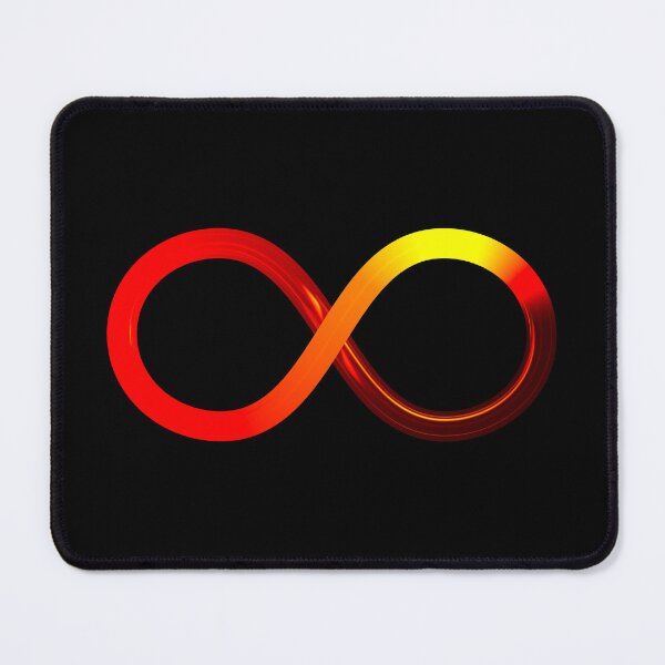 Item preview, Infinity infinity symbol red orange yellow designed and sold by lathspell.