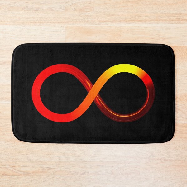 Item preview, Infinity infinity symbol red orange yellow designed and sold by lathspell.