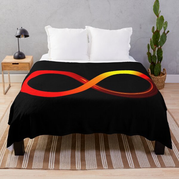 Item preview, Infinity infinity symbol red orange yellow designed and sold by lathspell.
