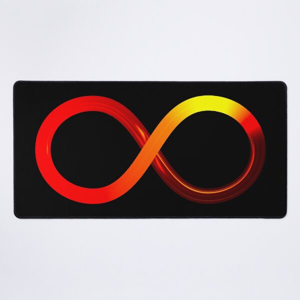 Item preview, Infinity infinity symbol red orange yellow designed and sold by lathspell.