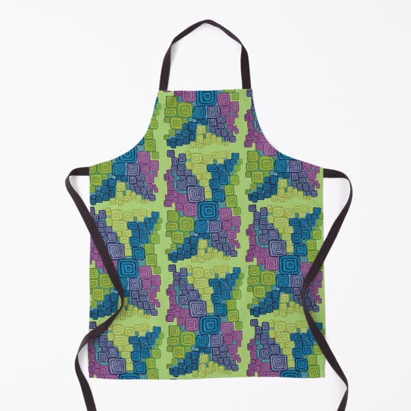 Item preview, Squares Abstract Tile Collage designed and sold by Fransyn.
