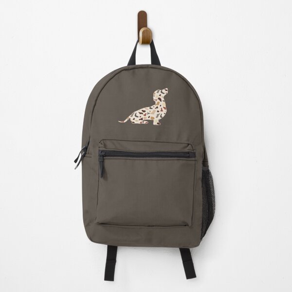 Item preview, Sitting Dachshund, Dapple Dachshund, dachshund in a military pattern designed and sold by VELLTOdesign.