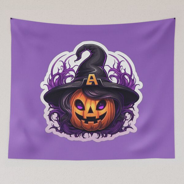Item preview, Halloween logo to sticker 9 designed and sold by Tem‑Tip of pen.