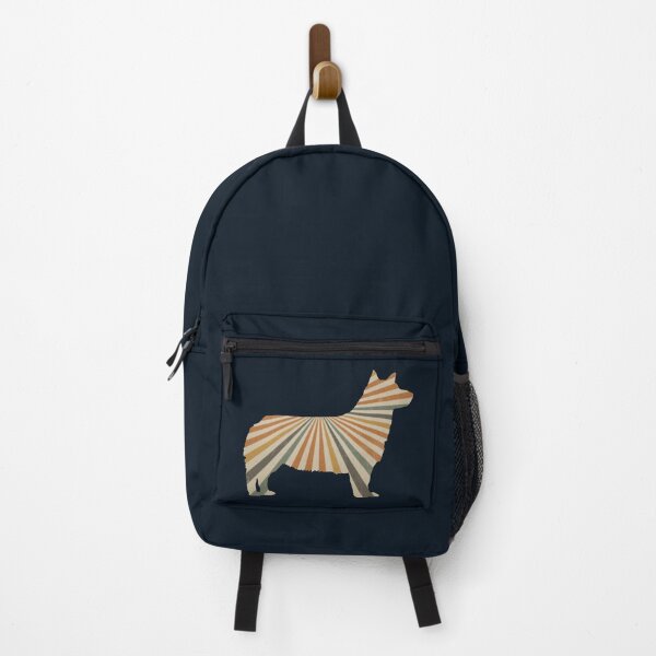 Item preview, Swedish Vallhund Bobtail in Retro pattern designed and sold by ODINDISA.