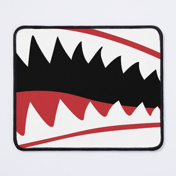 Item preview, nose art shark mouth designed and sold by Artyom-Ascaron.