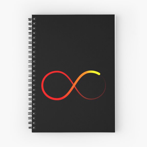 Item preview, Infinity infinity symbol red orange yellow V2 designed and sold by lathspell.