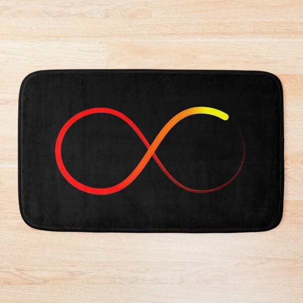 Item preview, Infinity infinity symbol red orange yellow V2 designed and sold by lathspell.