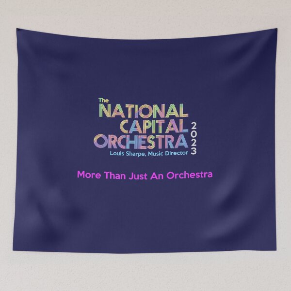 Item preview, National Capital Orchestra NCO 2023 Logo designed and sold by NCOcanberra.