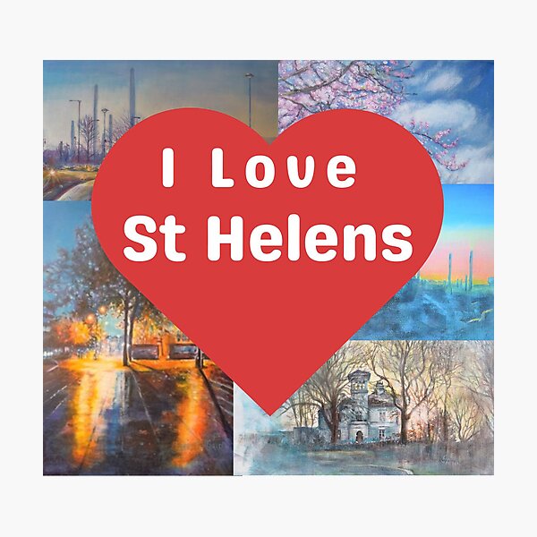 Item preview, I love St Helens designed and sold by LittleLiz.