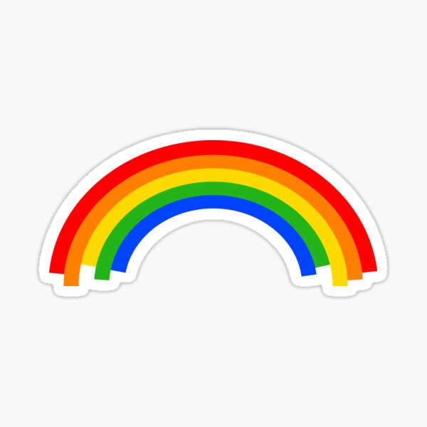 One Giant Rainbow Sticker