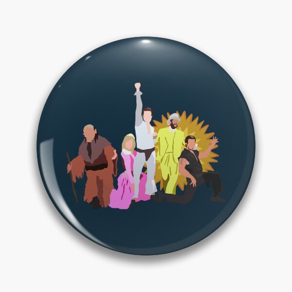 Item preview, Nightman and Dayman designed and sold by ButtonMemes.