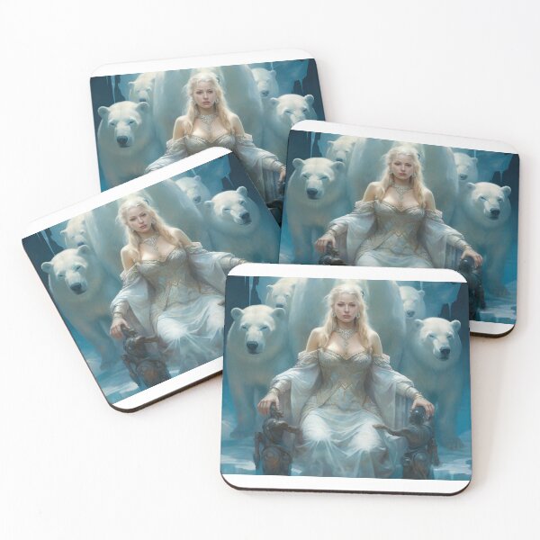 Item preview, Queen of the polar kingdom designed and sold by ArtMysterious.