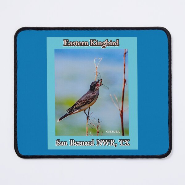 Item preview, For The Bird Lover In You: Eastern Kingbird, San Bernard NWR, Texas designed and sold by MoreEZUSA-Here.