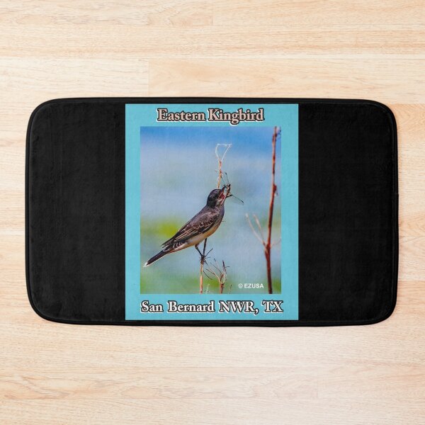 Item preview, For The Bird Lover In You: Eastern Kingbird, San Bernard NWR, Texas designed and sold by MoreEZUSA-Here.