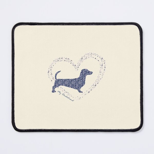 Item preview, Dachshund at heart, Dapple Dachshund, My dachshund designed and sold by VELLTOdesign.