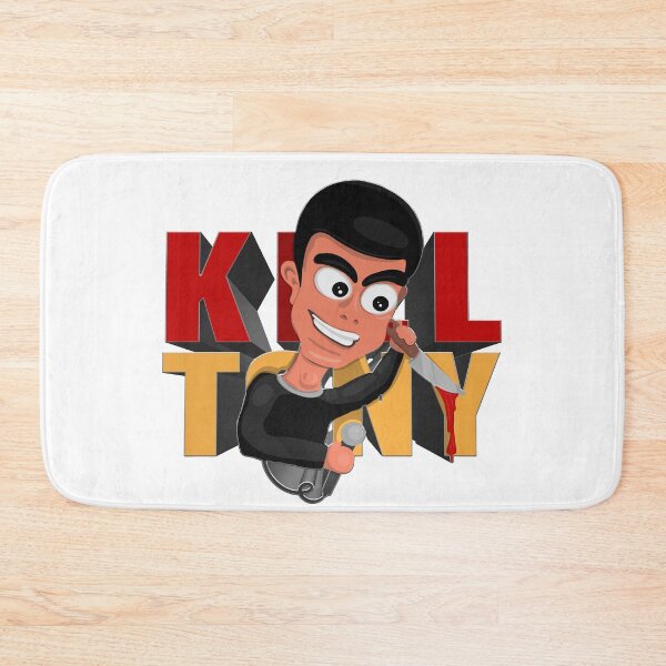 Item preview, Tony Hinchcliffe With a Knife Kill Tony Illustration by Ina (White) designed and sold by Kill Tony Fan Designs.