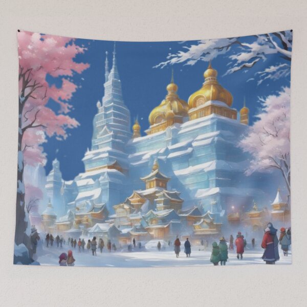 Item preview, Castle in snow designed and sold by S-JR.