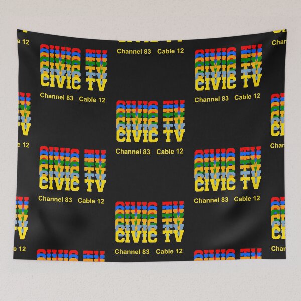 Item preview, Civic TV Cannel 83 Cable 12 80s horror movies designed and sold by MetalSatyrShop.
