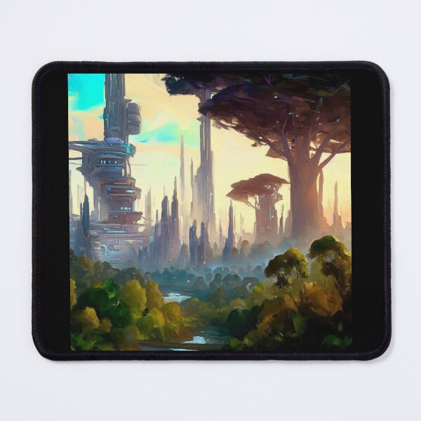 Item preview, SF - City On Forest Planet 1 designed and sold by CrankyOldDude.