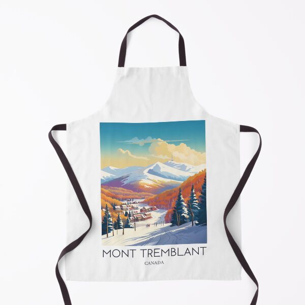 Item preview, A Pop Art Travel Print of Mont Tremblant - Canada  designed and sold by StudioRedKoala.