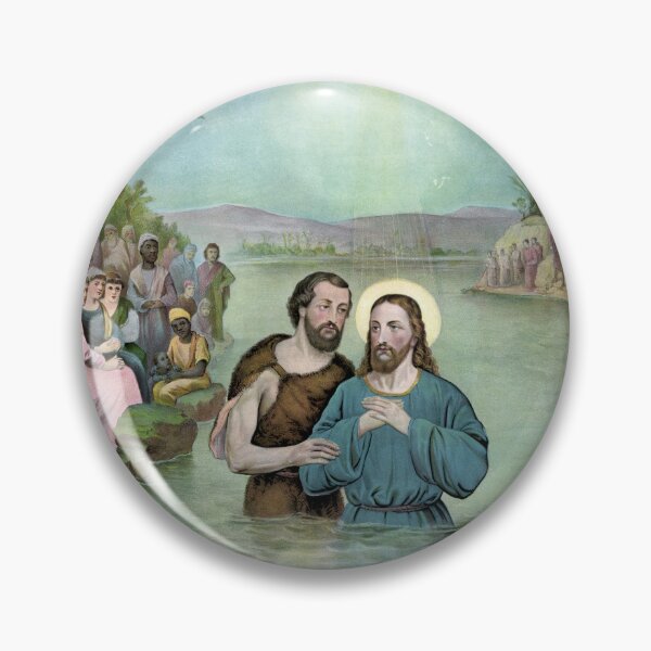 Item preview, STK501499A-The Baptism of Jesus Christ designed and sold by StocktrekImages.