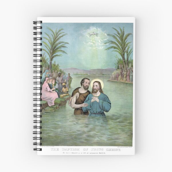 Item preview, STK501499A-The Baptism of Jesus Christ designed and sold by StocktrekImages.