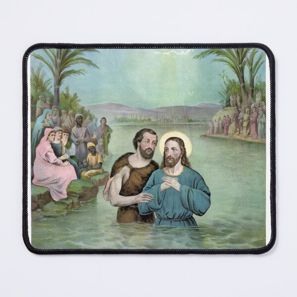 Item preview, STK501499A-The Baptism of Jesus Christ designed and sold by StocktrekImages.