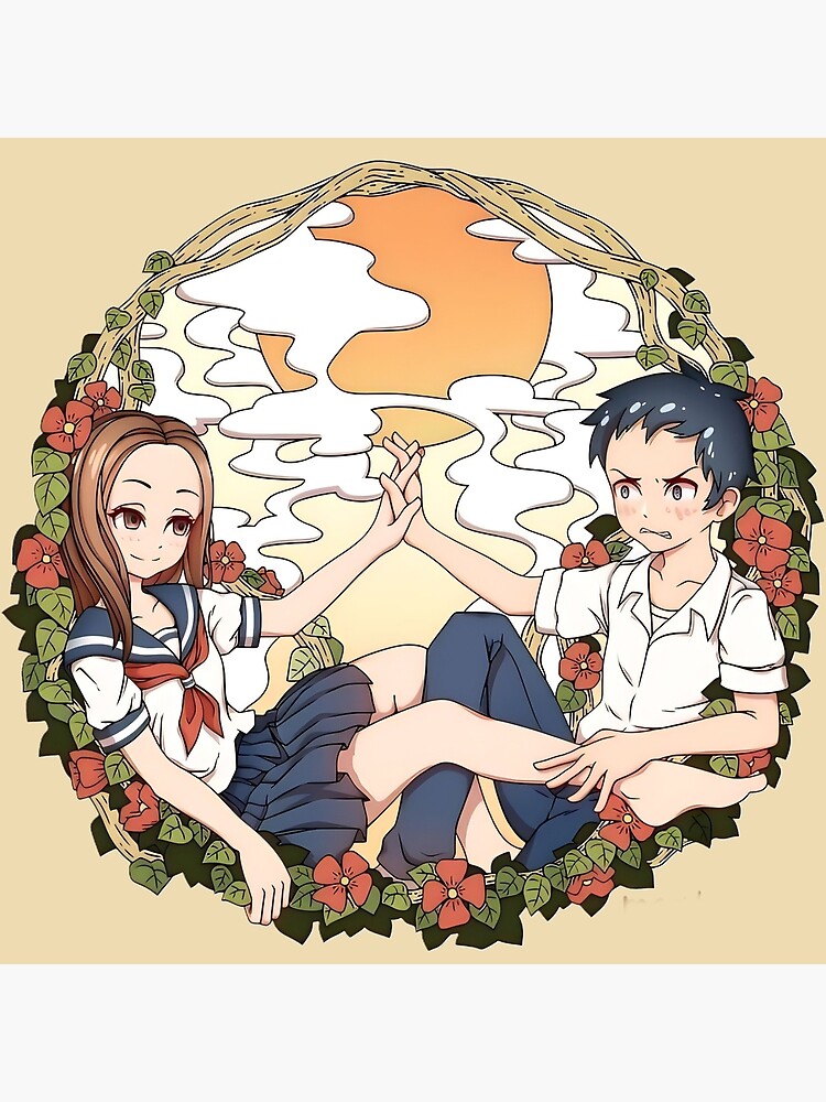 Karakai Jouzu no Takagi-san - Nishikata and Takagi Art Board