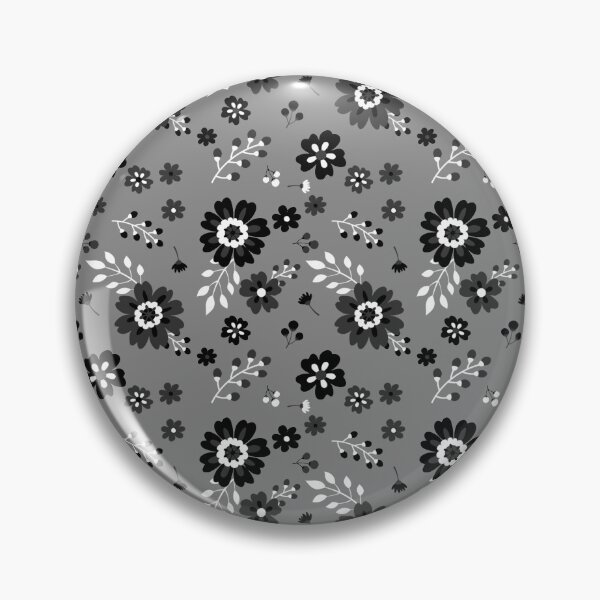 Item preview, Grey Background Floral Pattern Design designed and sold by Bunmigraphics .