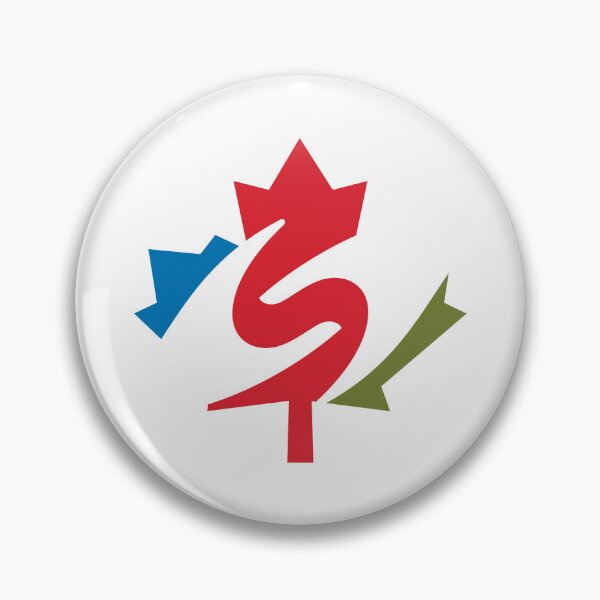 Item preview, Maple leaf and caring hand Gesture around a letter S designed and sold by Wiggly Lines.