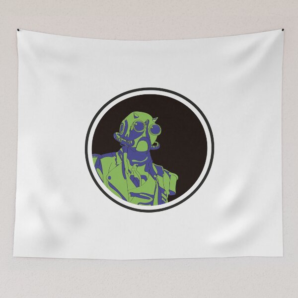 Item preview, Nameless ghoul- blue green designed and sold by CitrusRock17.