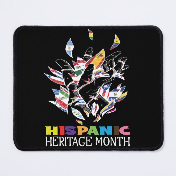Item preview, Happy National Hispanic Heritage Month All Countries Flags designed and sold by LumbardaDesigns.