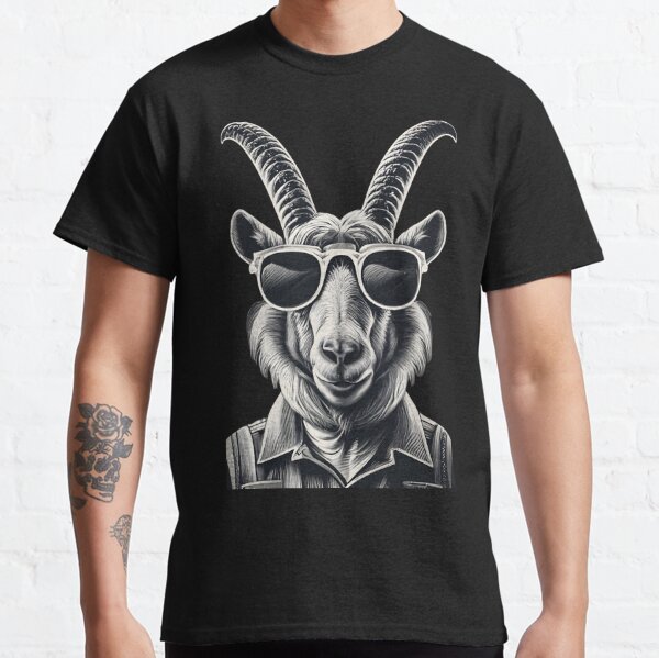 : Official Goat Gear - Goat 12 - Vintage Brady T-Shirt (Small)  Navy Blue Heather : Sports & Outdoors