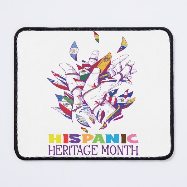 Item preview, Happy National Hispanic Heritage Month All Countries Flags designed and sold by LumbardaDesigns.