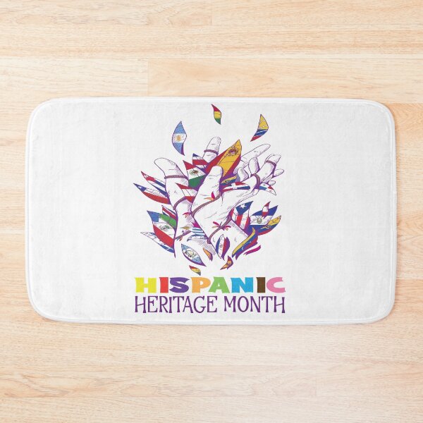 Item preview, Happy National Hispanic Heritage Month All Countries Flags designed and sold by LumbardaDesigns.