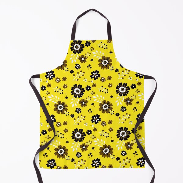Item preview, Yellow Background Floral Pattern Design designed and sold by Bunmigraphics .