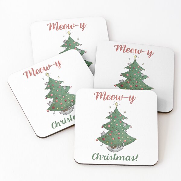 Item preview, Meow-y Christmas! - Christmas Cat Design  designed and sold by FelineEmporium.