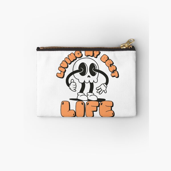 Item preview, Living my best life, aesthetic motivation graphic slogan, cute digital illustration modern art designed and sold by MarJul.